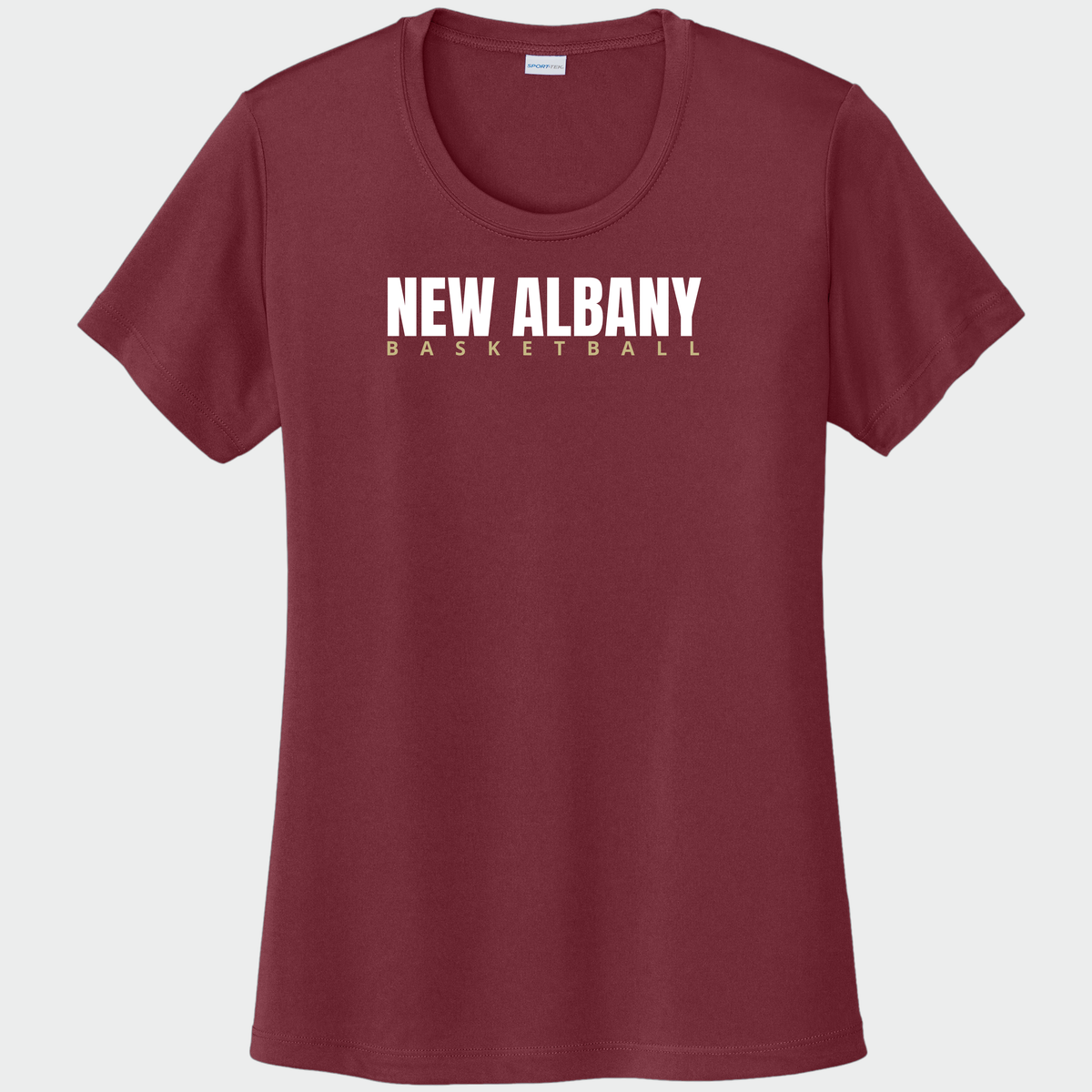 NAGTB: New Albany Basketball, Women's Tech Tee