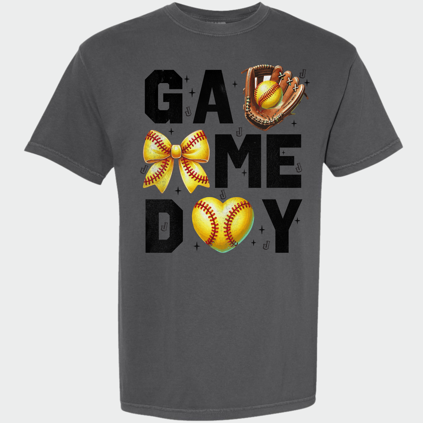 JYAA: Softball Game Day *distressed* T-Shirt