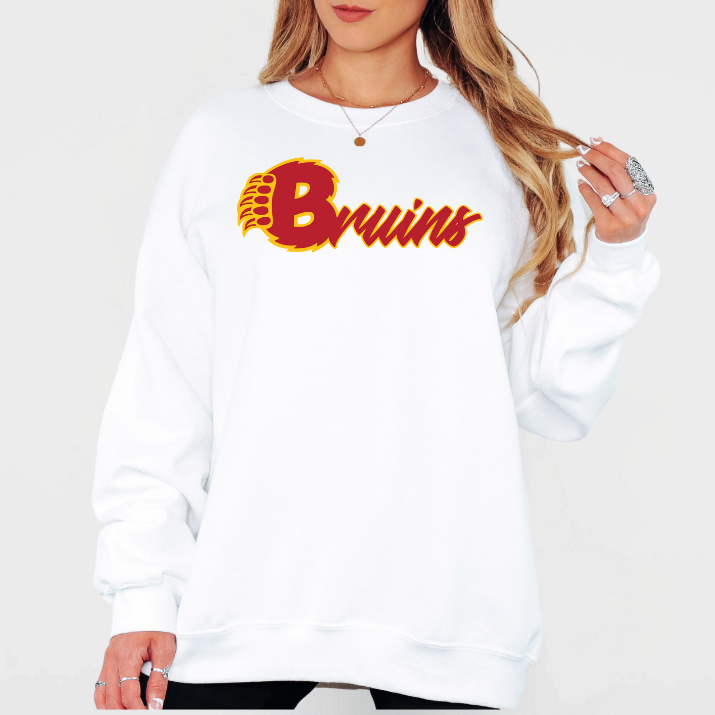 BRUINS: B-Claw Crew Sweatshirt