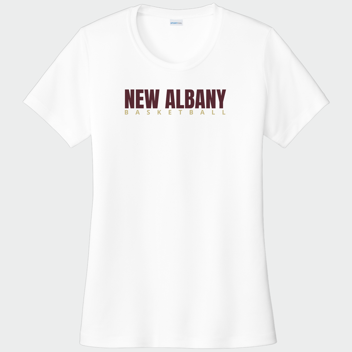 NAGTB: New Albany Basketball, Women's Tech Tee