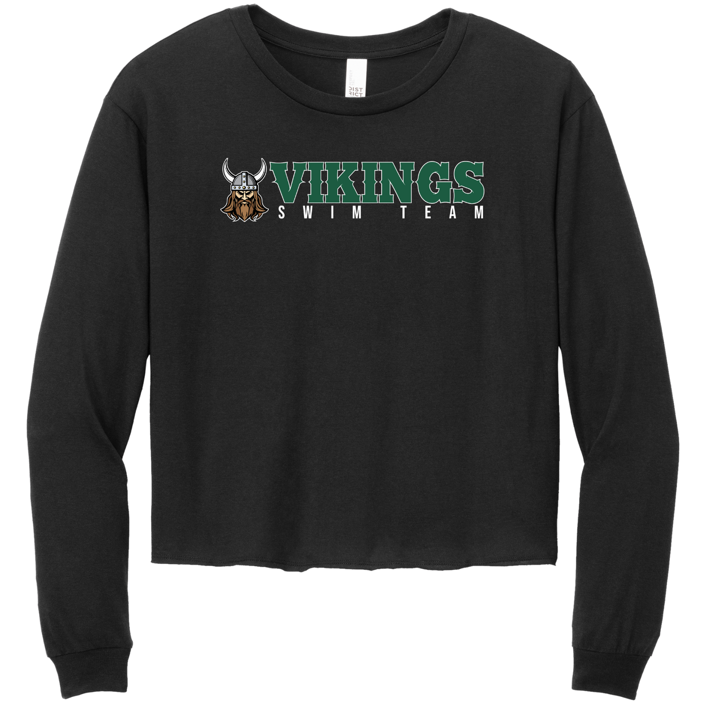 NRS: Vikings Swim Team Women's Triblend Long Sleeve T-Shirt