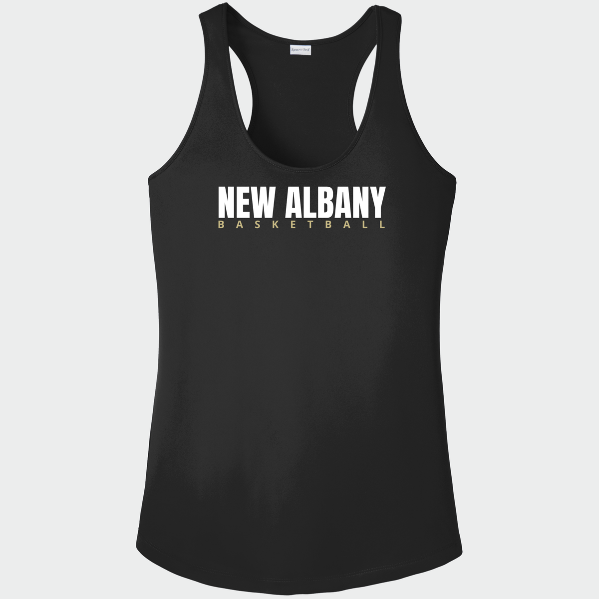 NAGTB: New Albany Basketball, Women's Tech Tank Top
