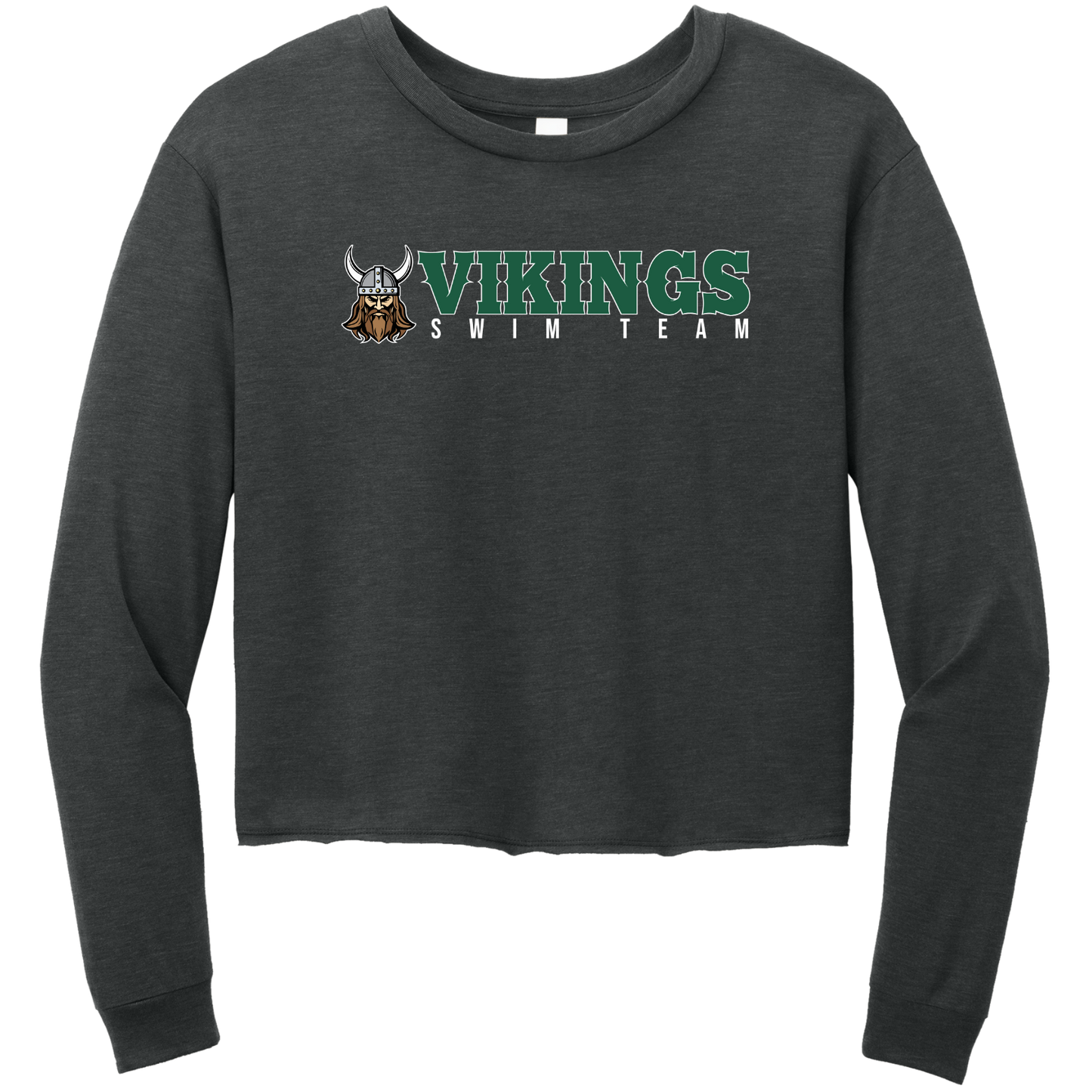 NRS: Vikings Swim Team Women's Triblend Long Sleeve T-Shirt