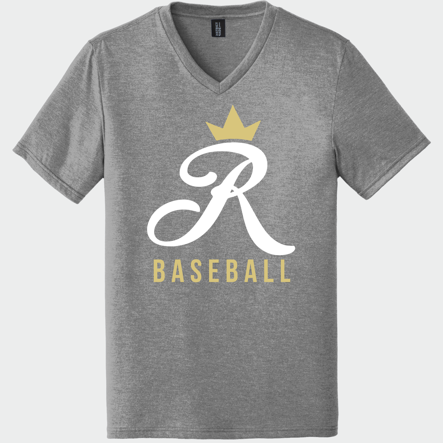 TCR: Crown R Baseball, V-Neck Tee