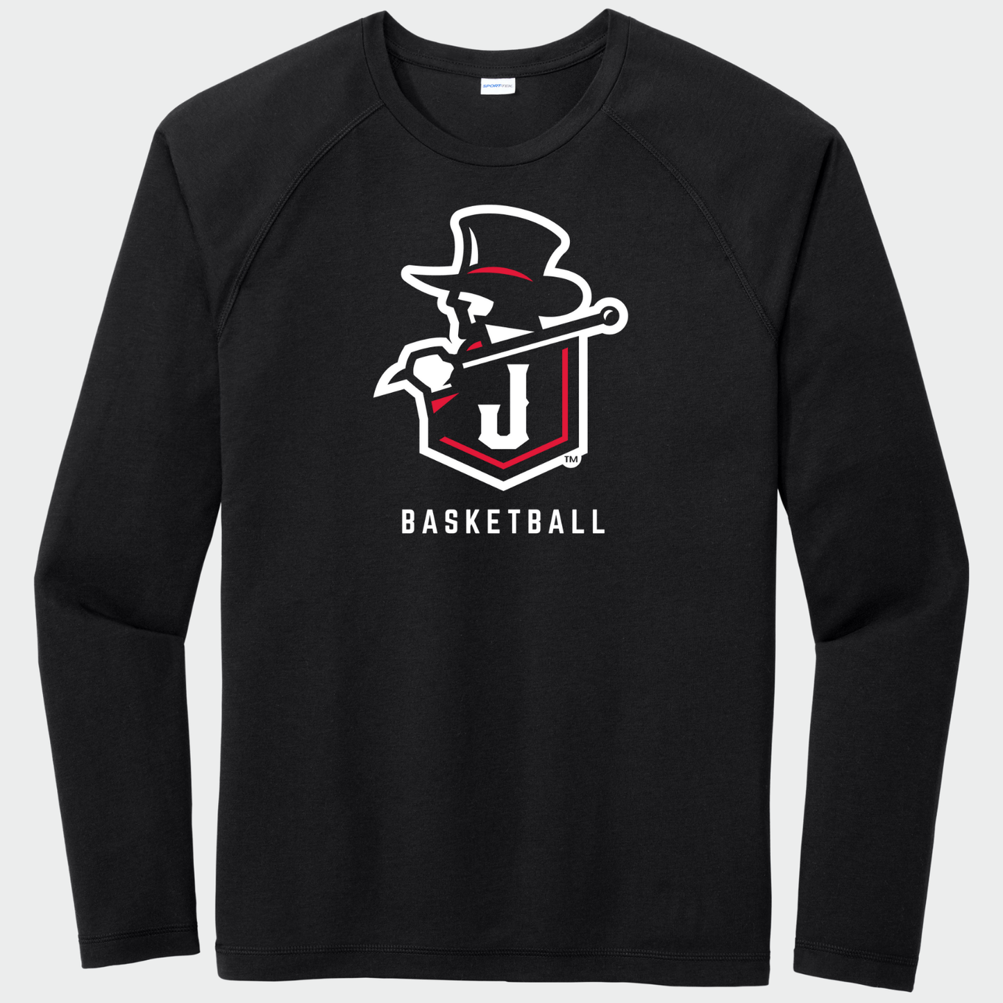 JYAA: Johnstown Basketball Raglan Long Sleeve Triblend Tech T-Shirt