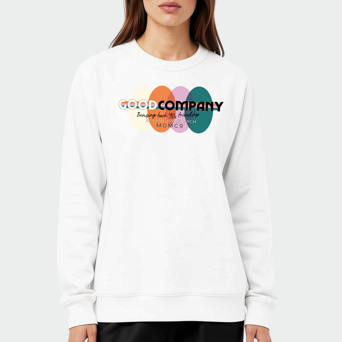 ECMco: Good Company, Raglan Crew Sweatshirt