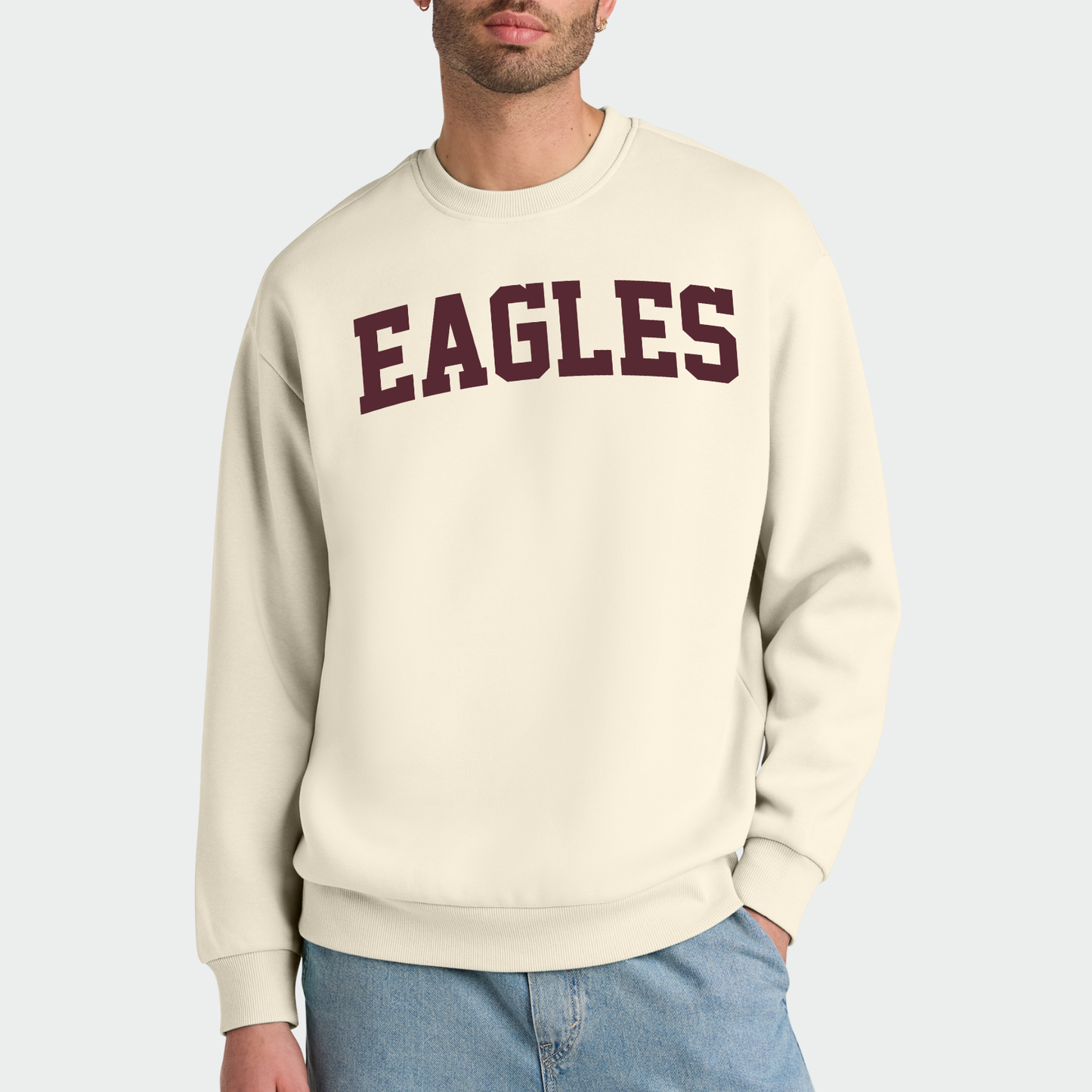 Campus Collection: Eagles Crew Sweatshirt