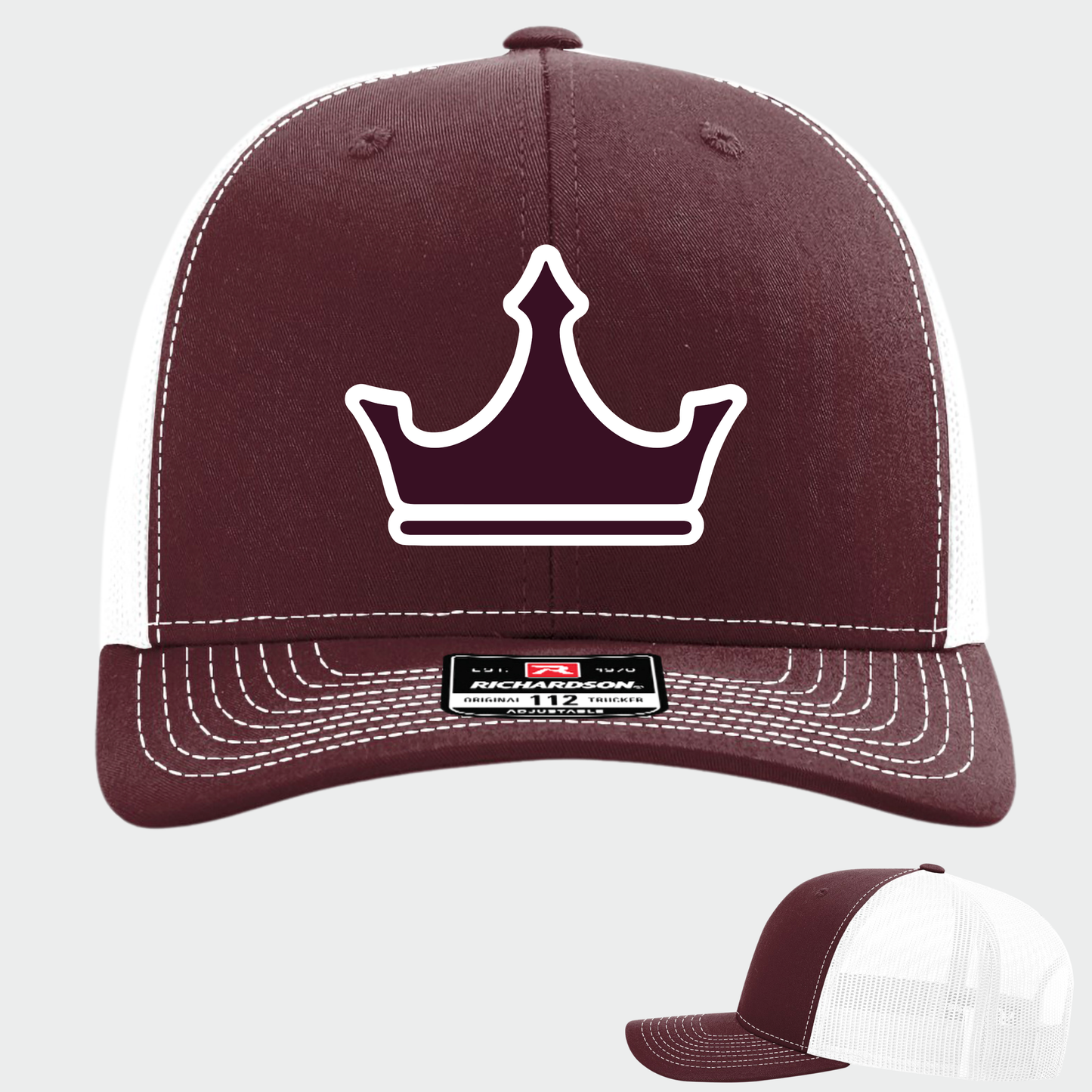 TCR: Triple Crown, Trucker Cap *3D Embroidered*
