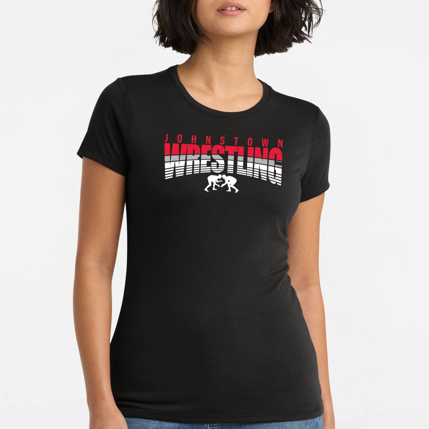 JYAA: Johnstown Wrestling Women's Triblend Short Sleeve T-Shirt
