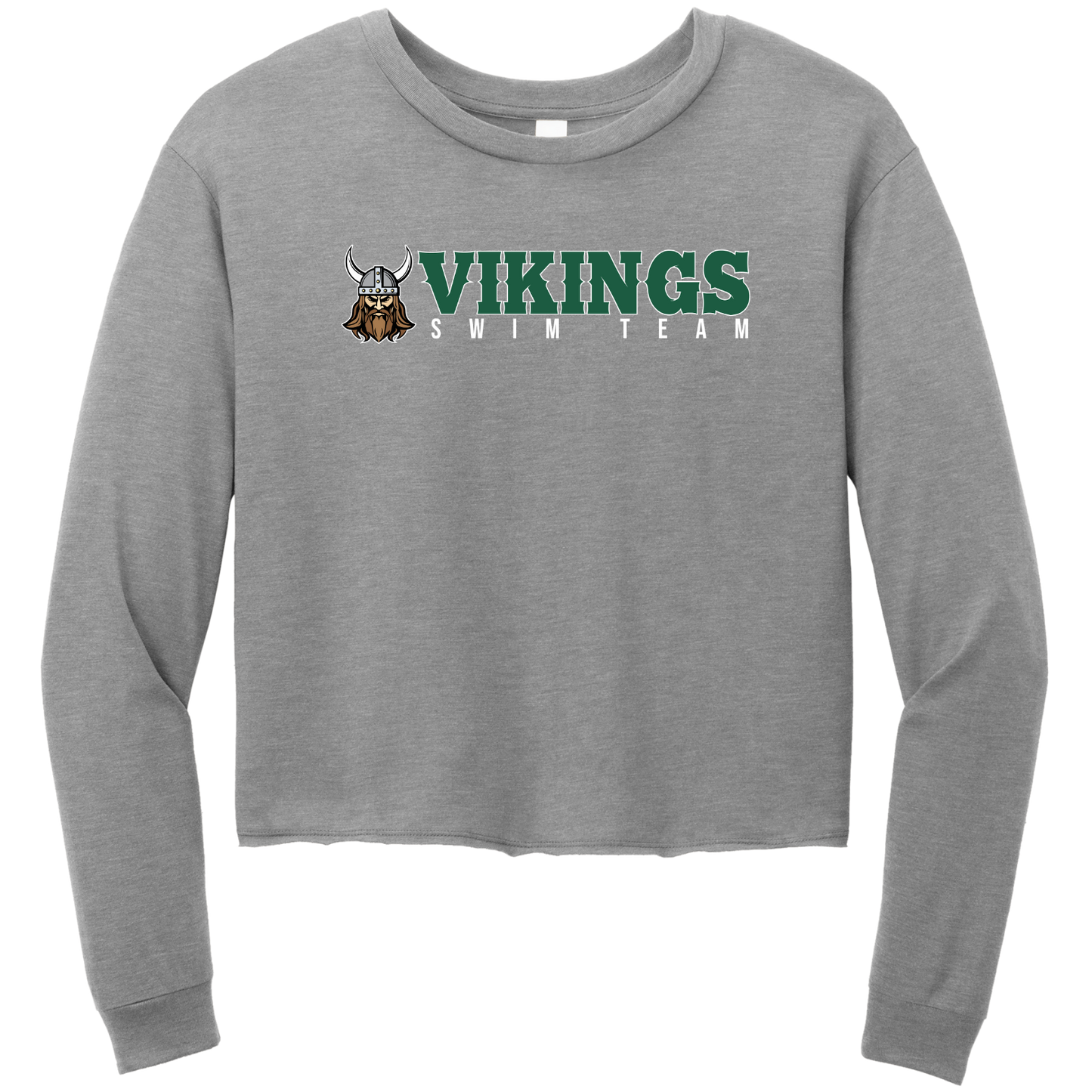 NRS: Vikings Swim Team Women's Triblend Long Sleeve T-Shirt