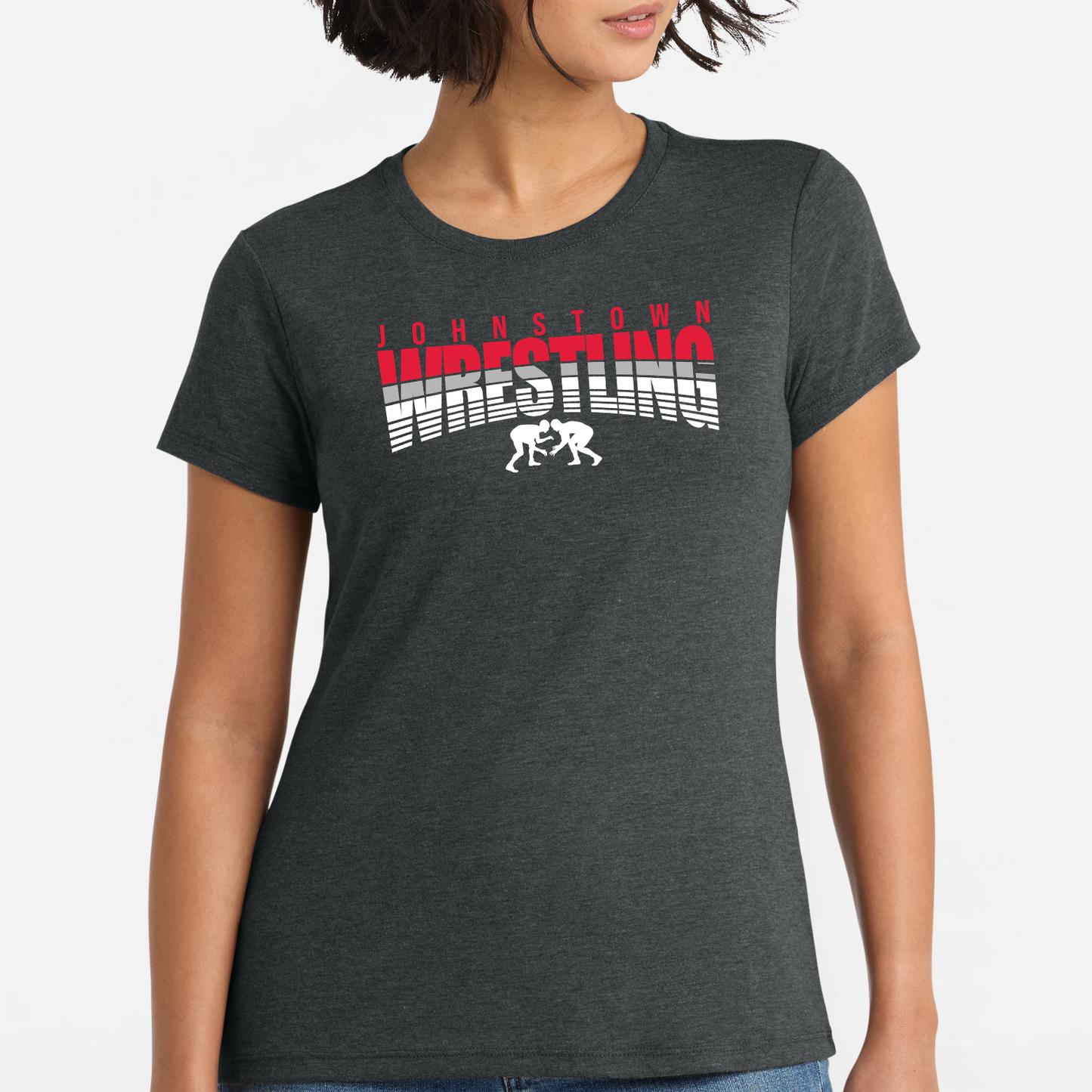 JYAA: Johnstown Wrestling Women's Triblend Short Sleeve T-Shirt
