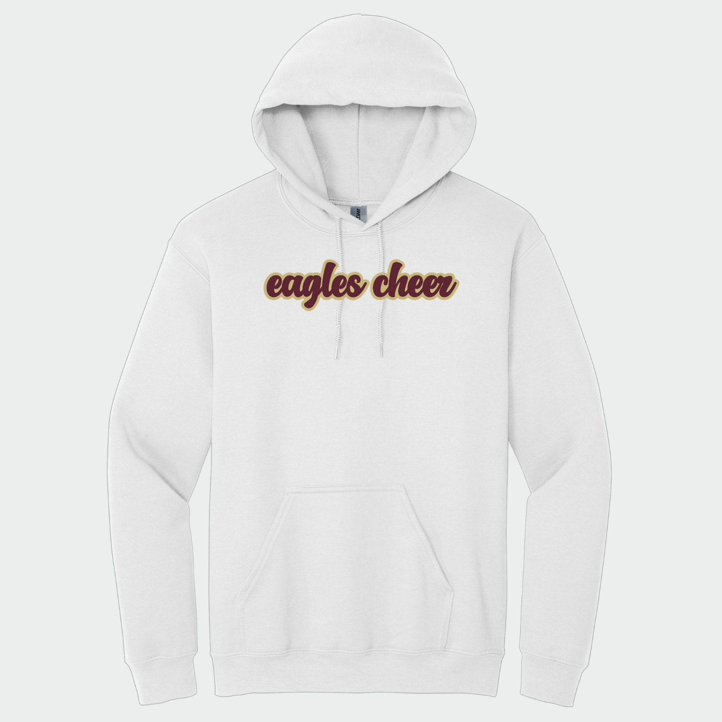 NAYCHEER: Eagles Cheer Hooded Sweatshirt