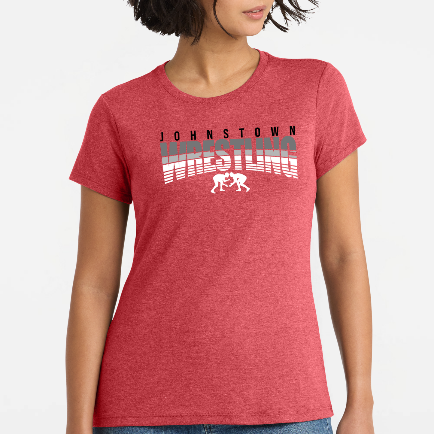 JYAA: Johnstown Wrestling Women's Triblend Short Sleeve T-Shirt
