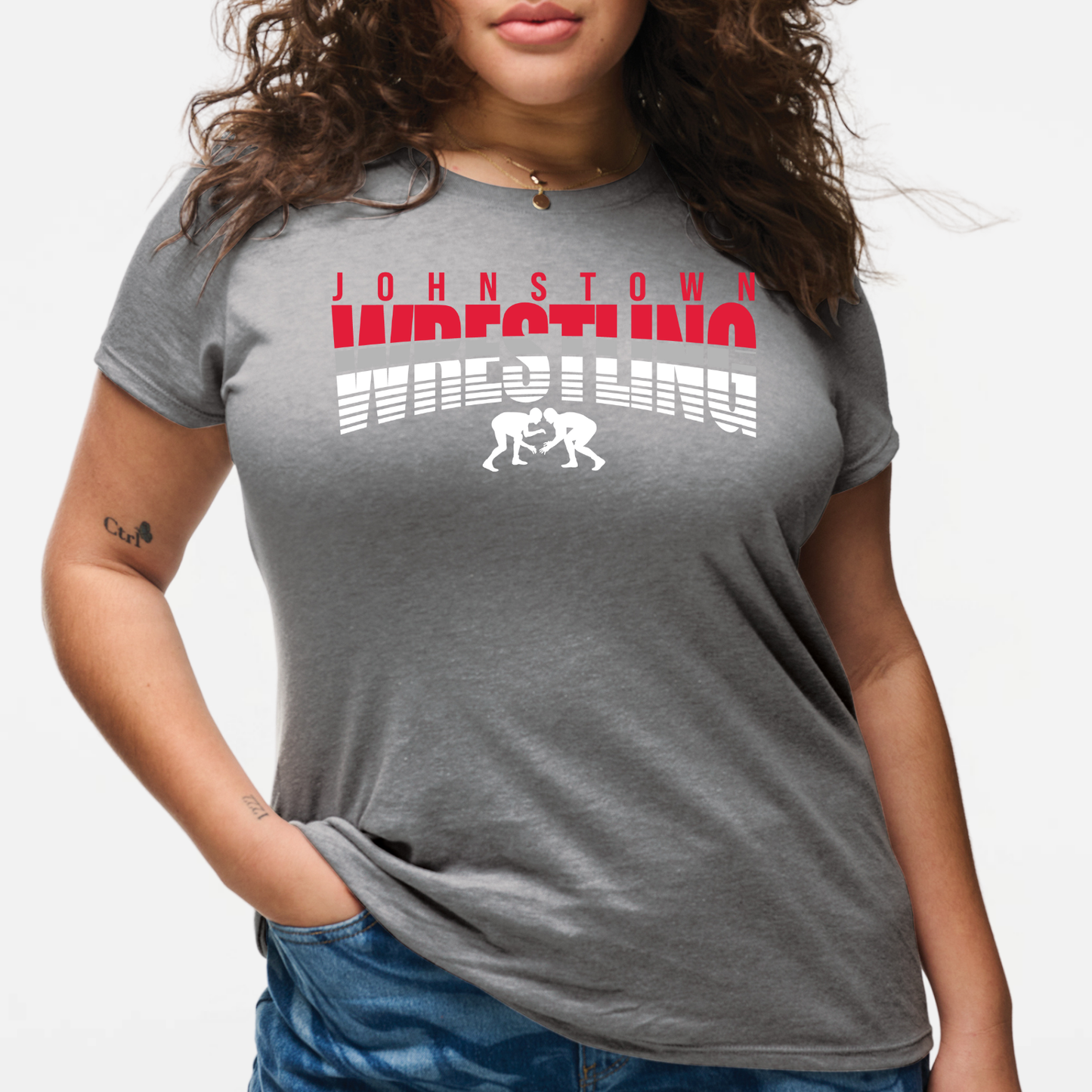 JYAA: Johnstown Wrestling Women's Triblend Short Sleeve T-Shirt