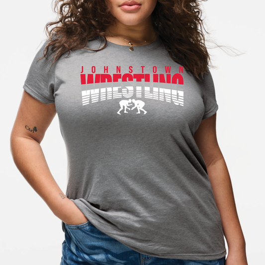 JYAA: Johnstown Wrestling Women's Triblend Short Sleeve T-Shirt