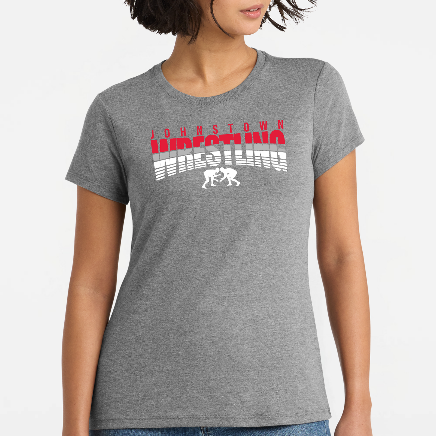JYAA: Johnstown Wrestling Women's Triblend Short Sleeve T-Shirt