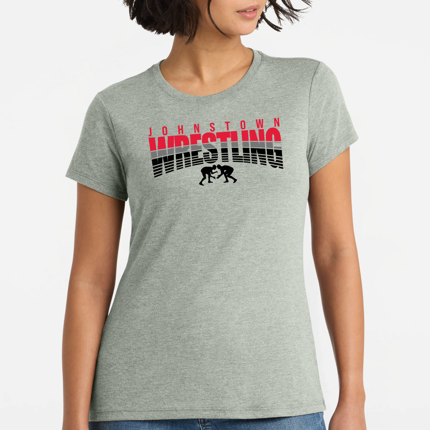 JYAA: Johnstown Wrestling Women's Triblend Short Sleeve T-Shirt