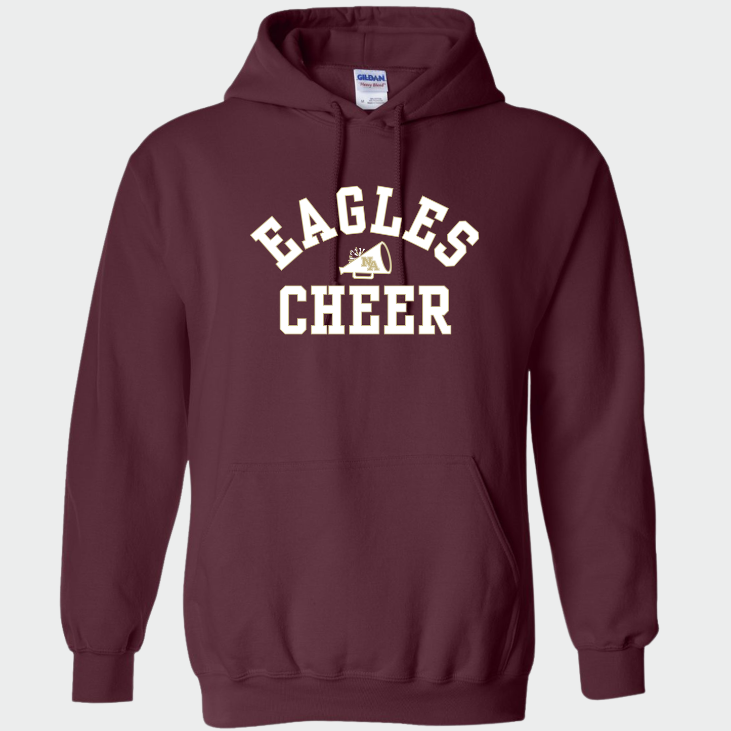 NAYCheer: Eagles Cheer Megaphone Hooded Sweatshirt