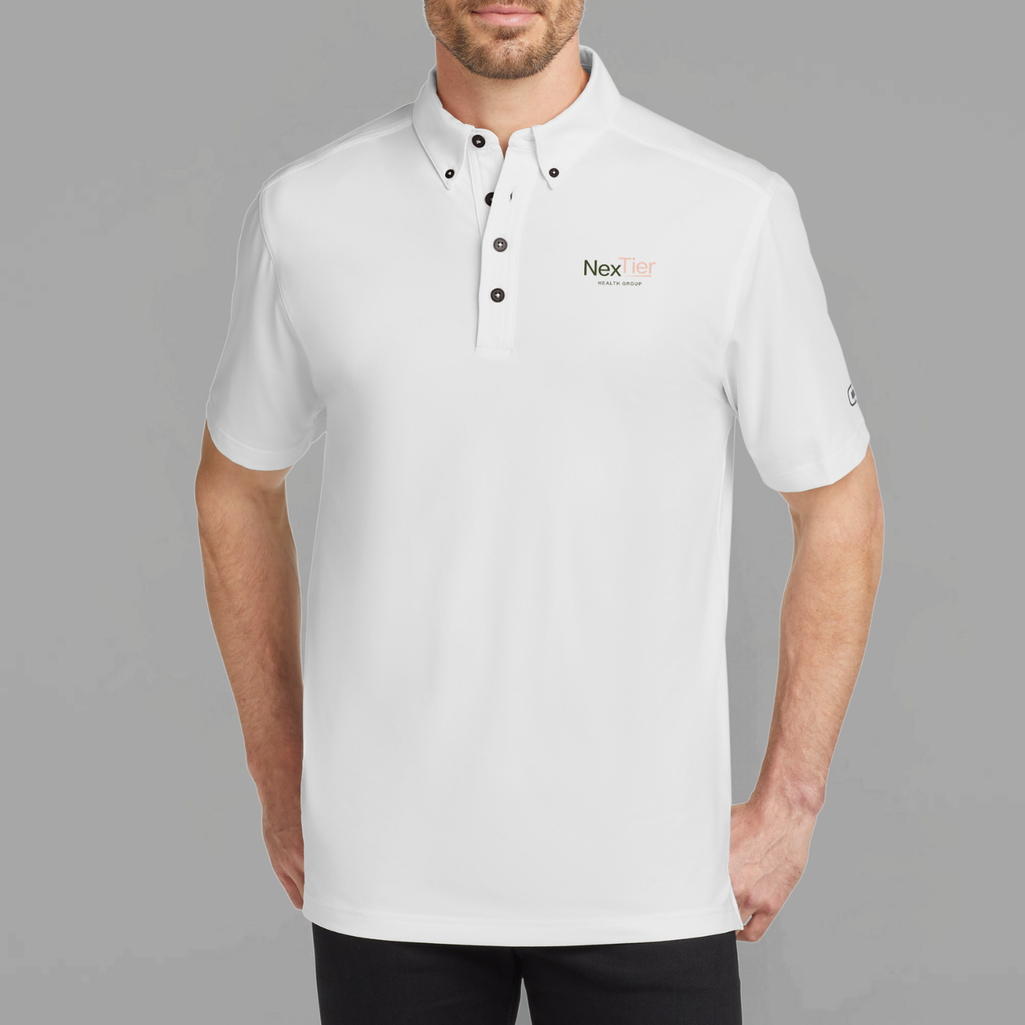 NexTier: Embroidered Gauge Polo