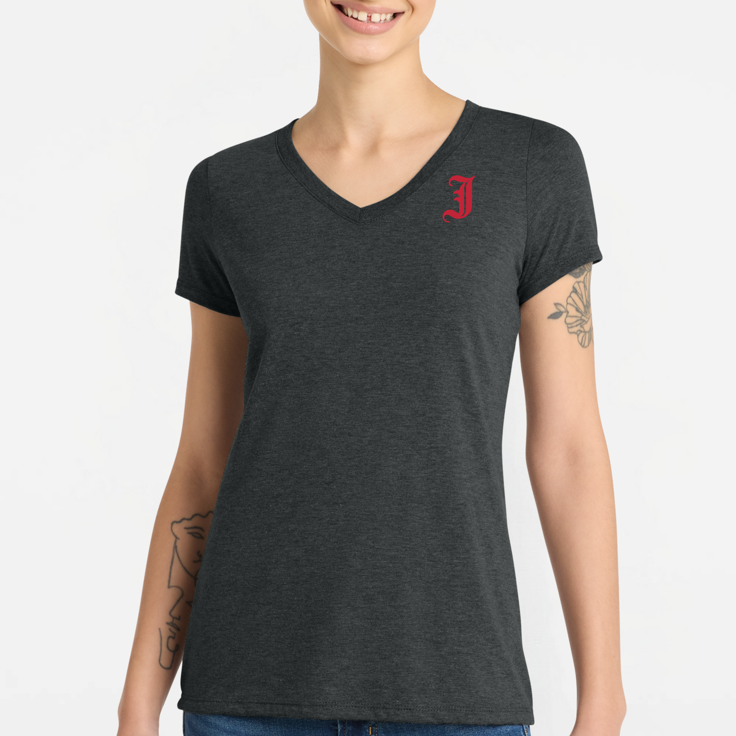JTB:  Blended Short Sleeve V-Neck T-Shirt
