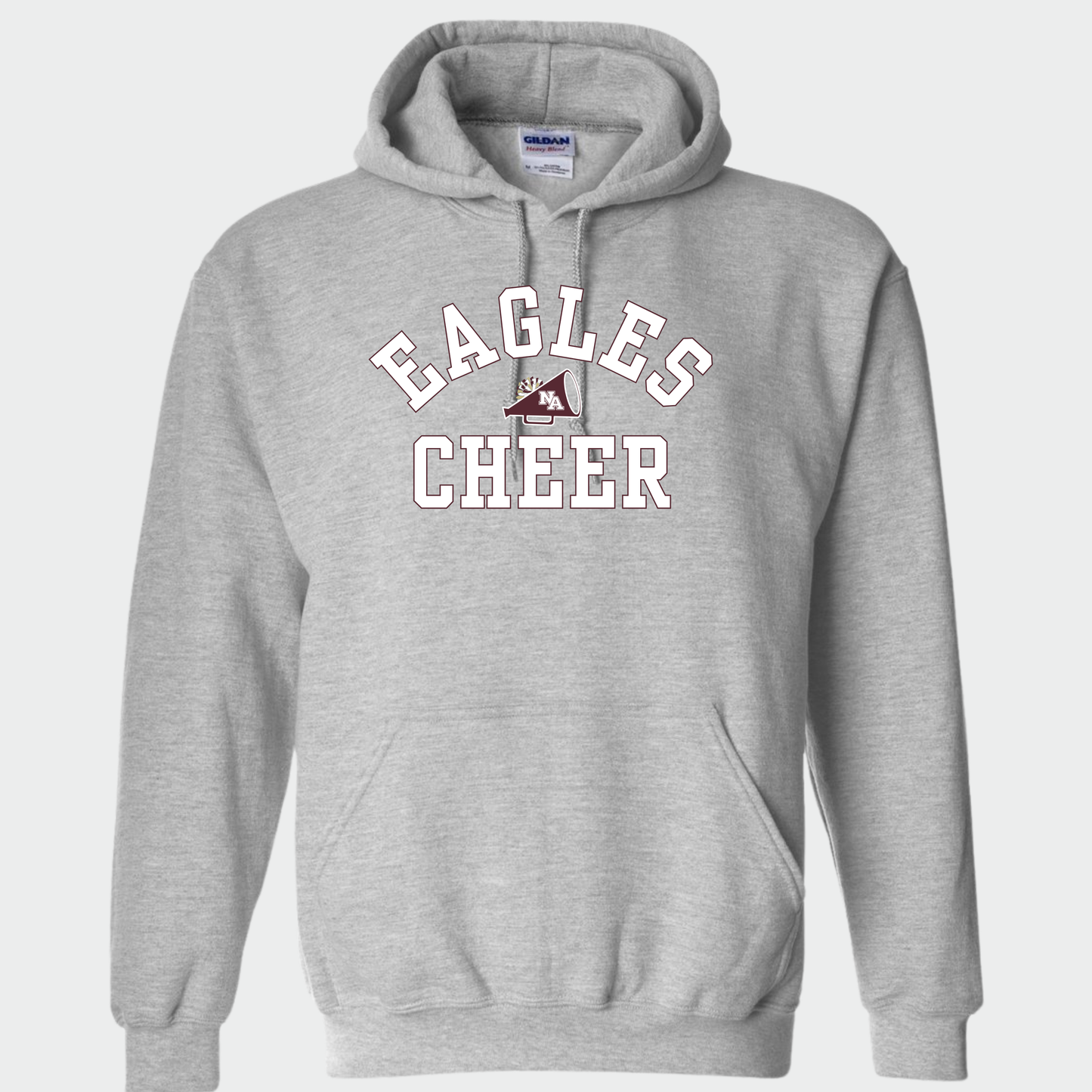 NAYCheer: Eagles Cheer Megaphone Hooded Sweatshirt