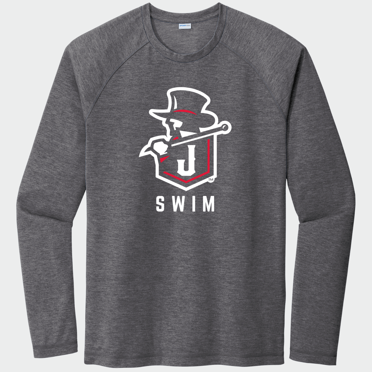 JS: Johnstown Swim Raglan Long Sleeve Triblend Tech T-Shirt
