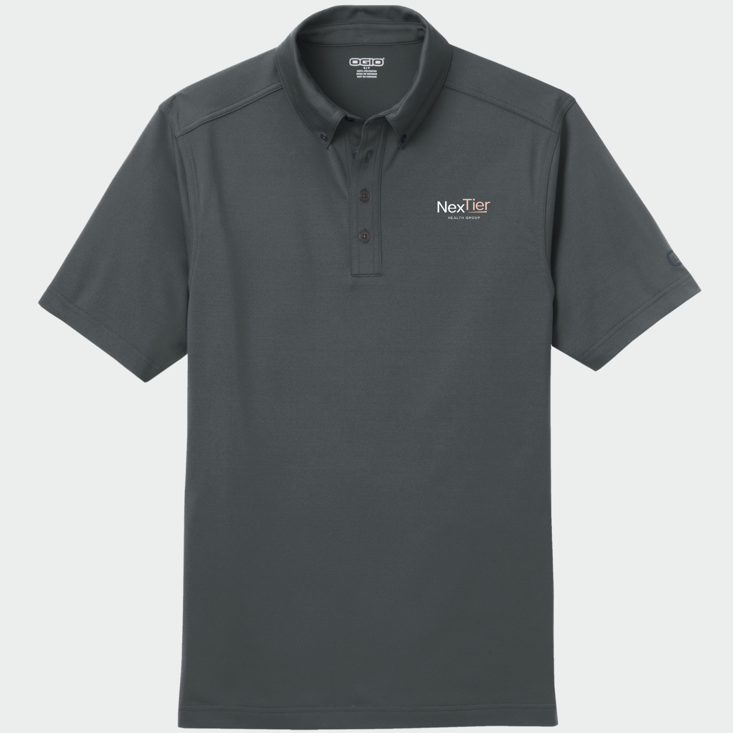 NexTier: Embroidered Gauge Polo