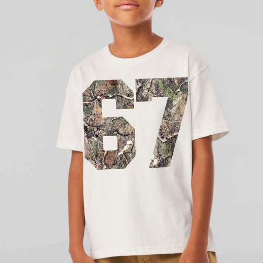 Lucky Number *distressed graphic* 6oz Heavyweight T-Shirt