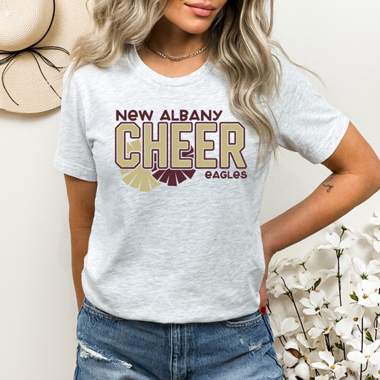 NAYCHEER: New Albany Eagles Cheer T-Shirt