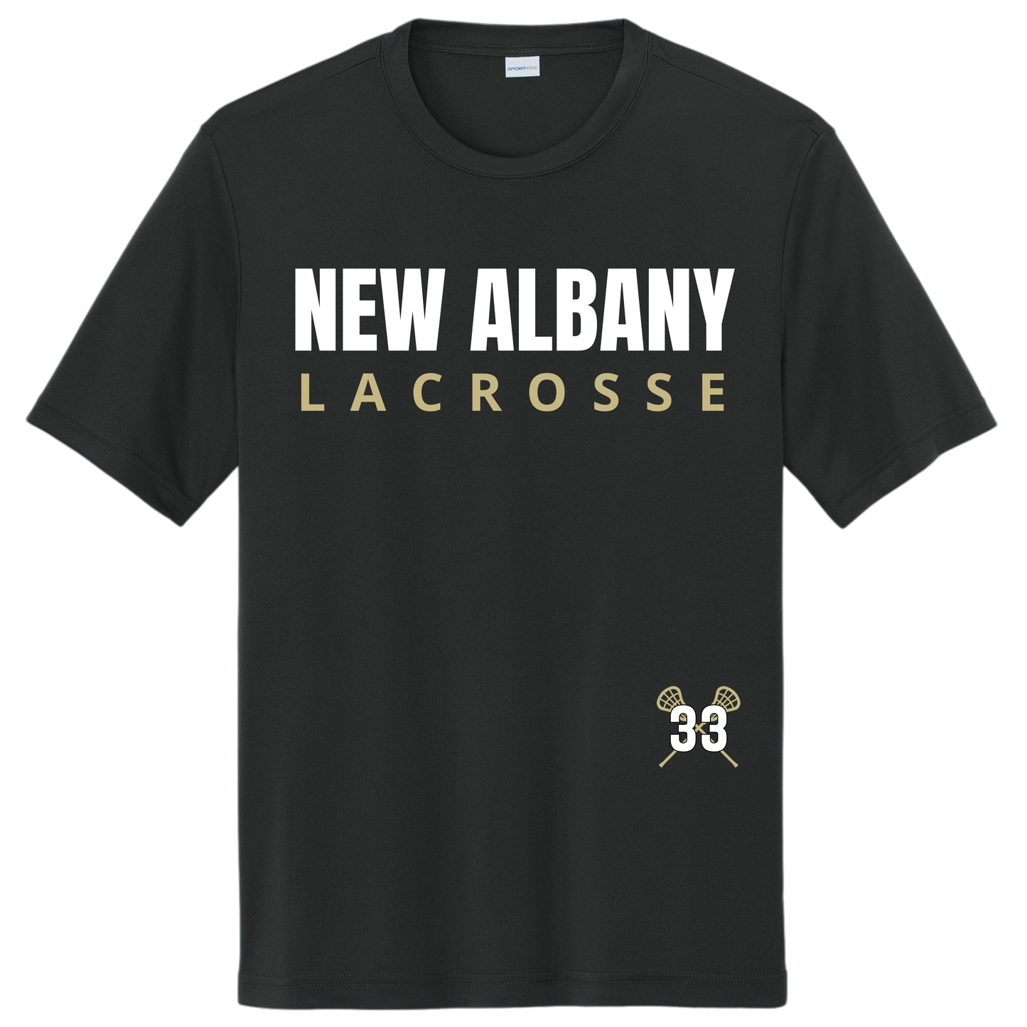 NA Lacrosse: New Albany Sport-Tek Tee