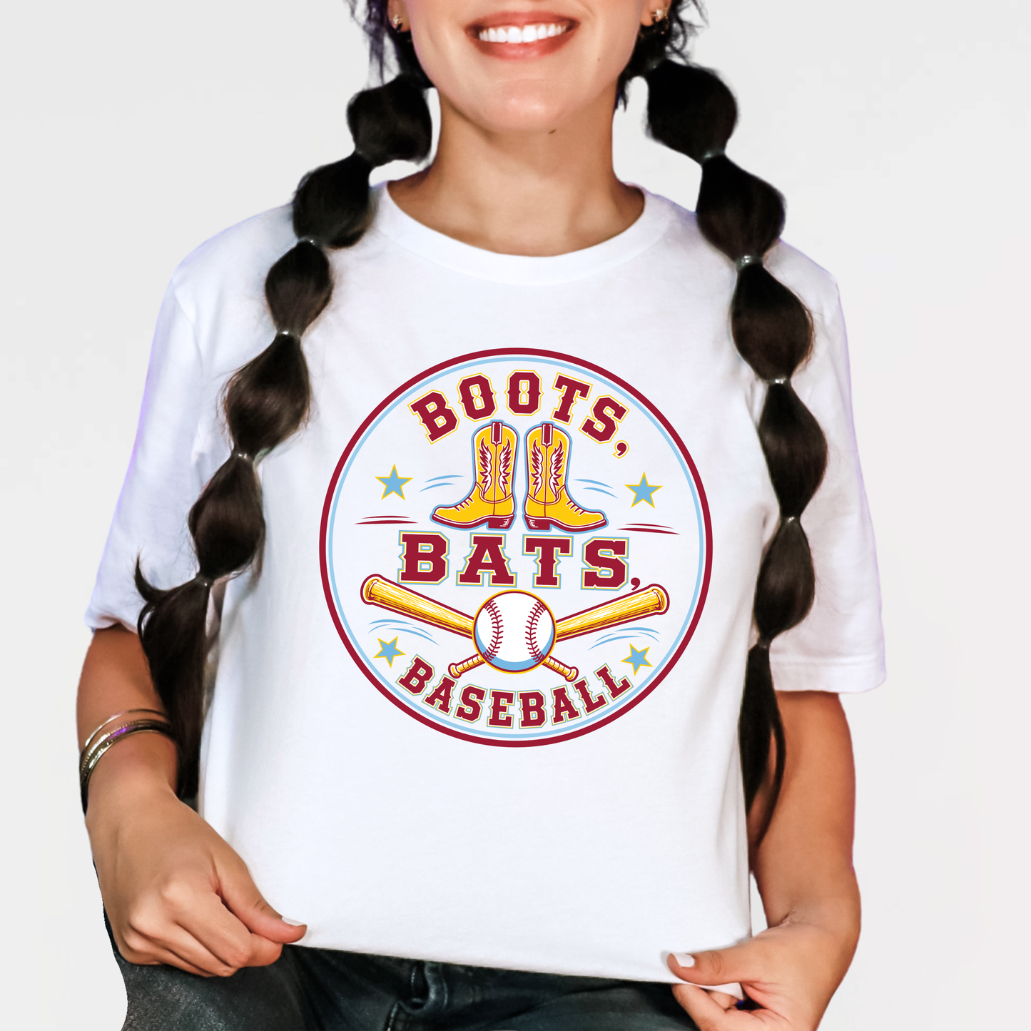 BRUINS: Boots, Bats & Baseball Triblend Tee