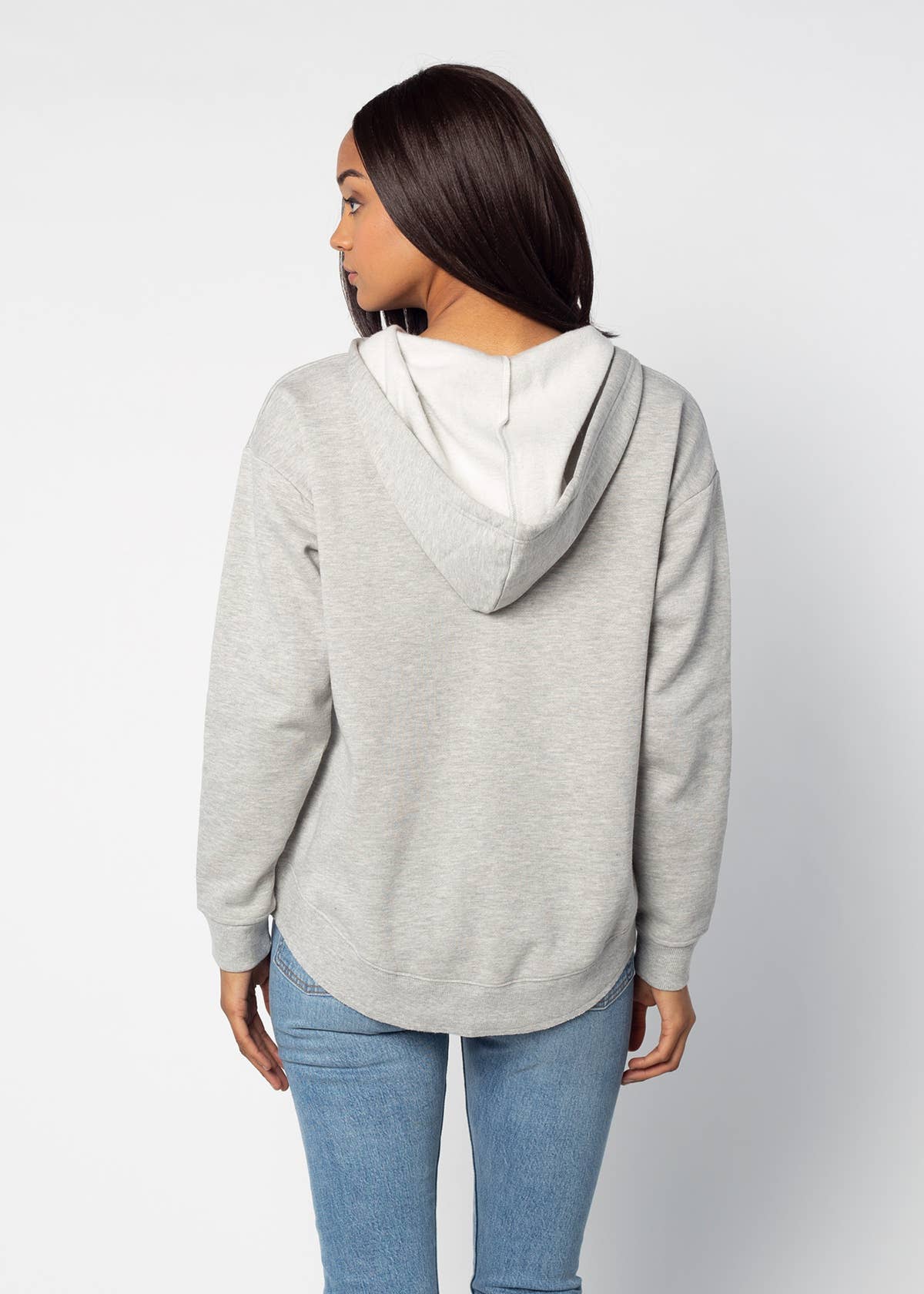 Cozy V Hooded Sweatshirt