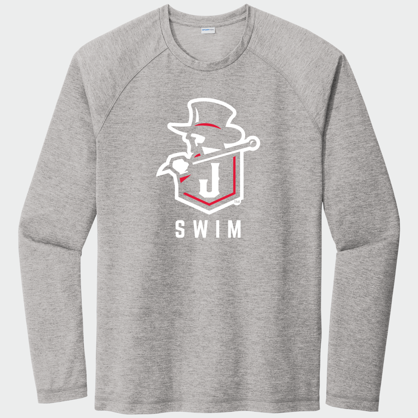 JS: Johnstown Swim Raglan Long Sleeve Triblend Tech T-Shirt