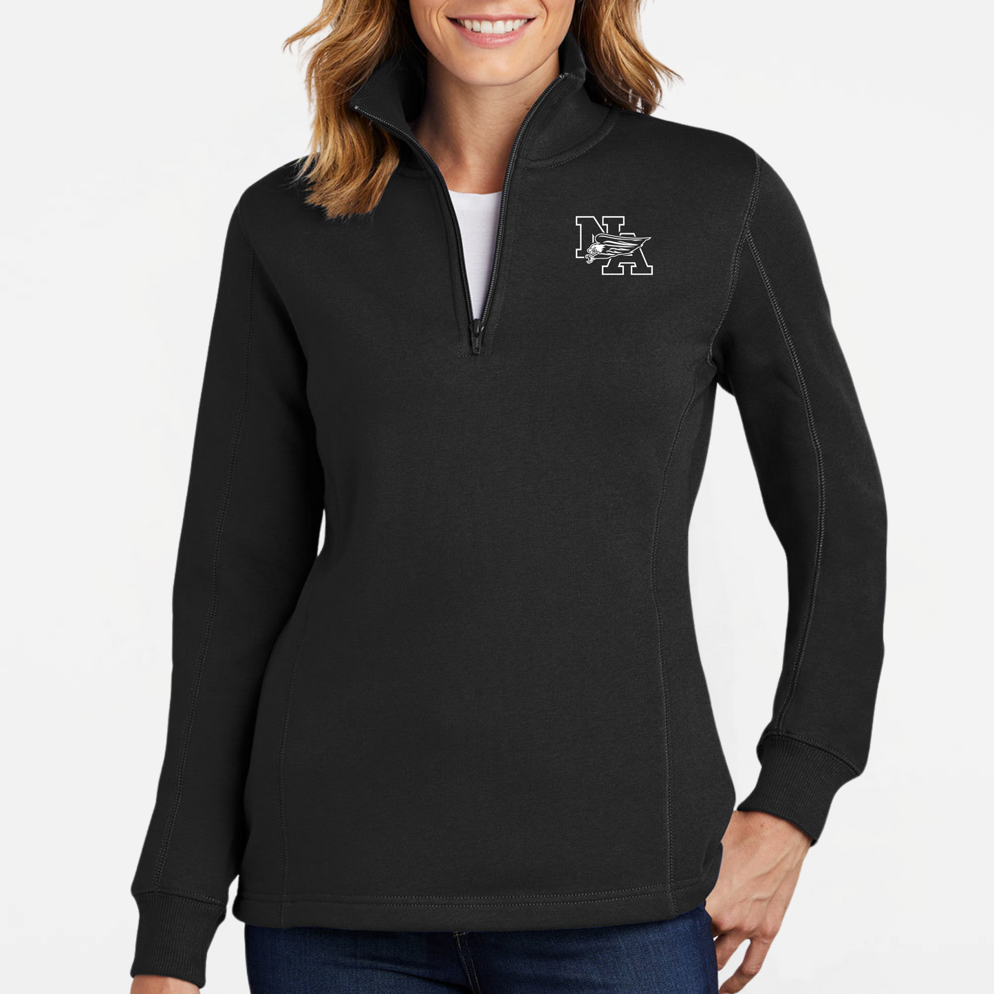 NAFootball: Women's Quarter-Zip Sweatshirt