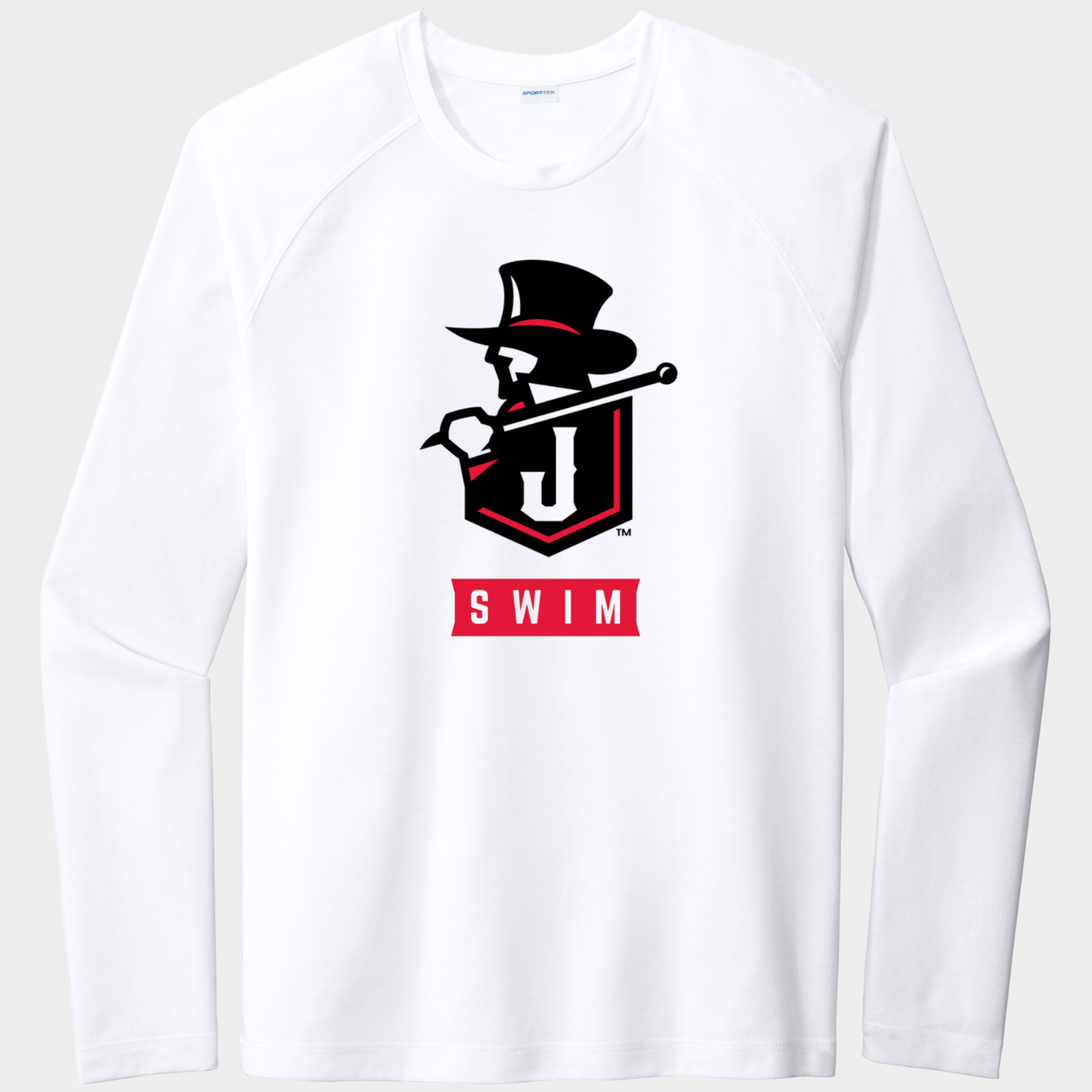 JS: Johnstown Swim Raglan Long Sleeve Triblend Tech T-Shirt