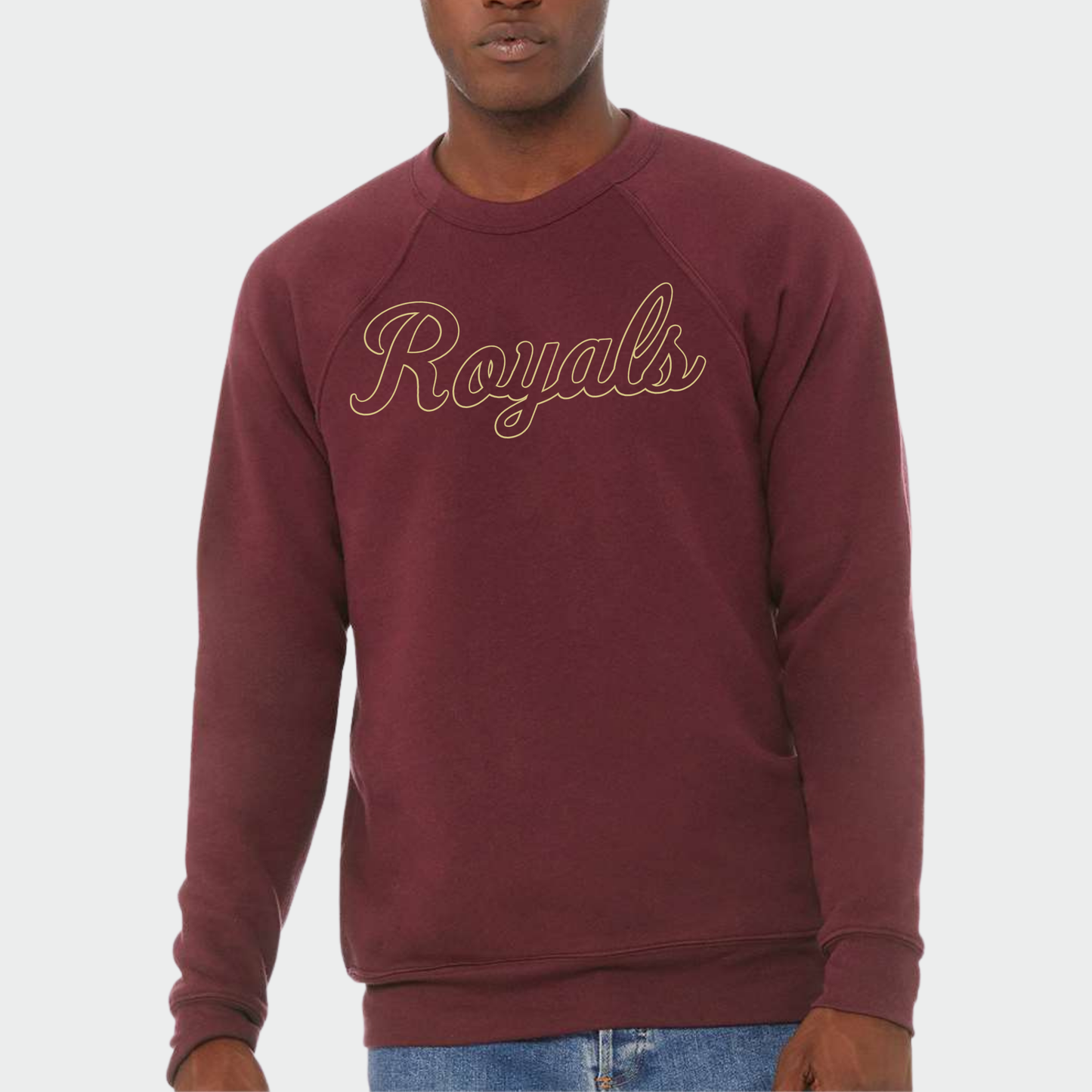 TCR: Royals Script, Sponge Fleece Sweatshirt