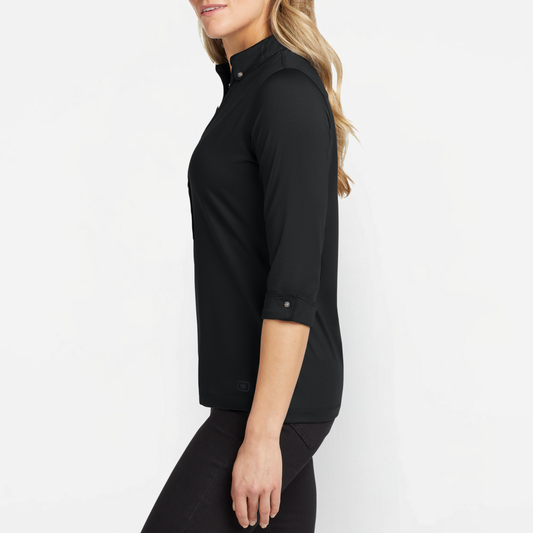 NexTier: Women's Embroidered Gauge Polo
