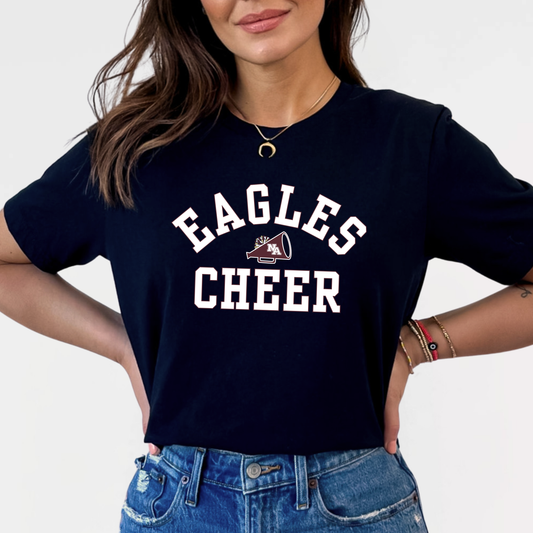 NAYCheer: Eagles Cheer Megaphone Triblend Tee