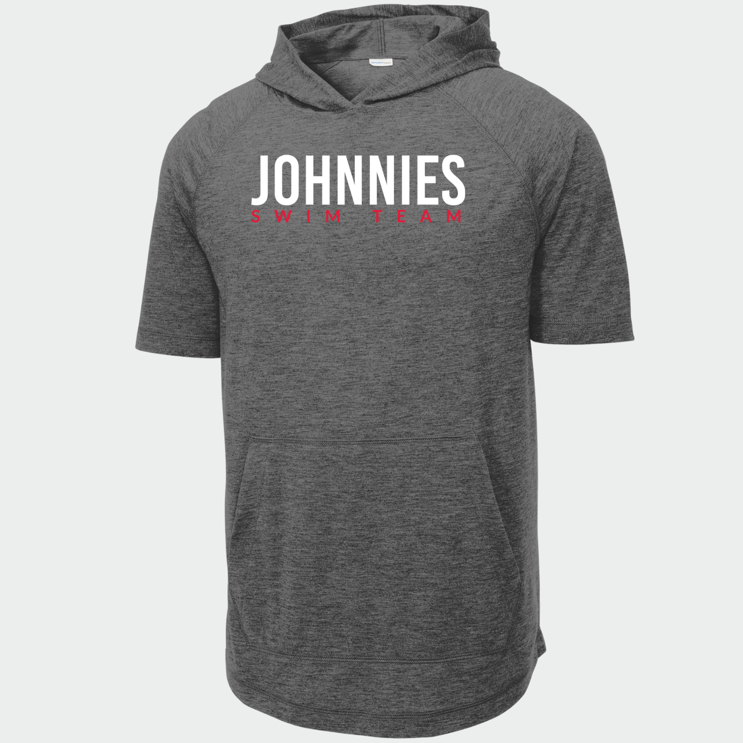 JS: Johnstown Swim Short Sleeve, Hooded Triblend Tech T-Shirt