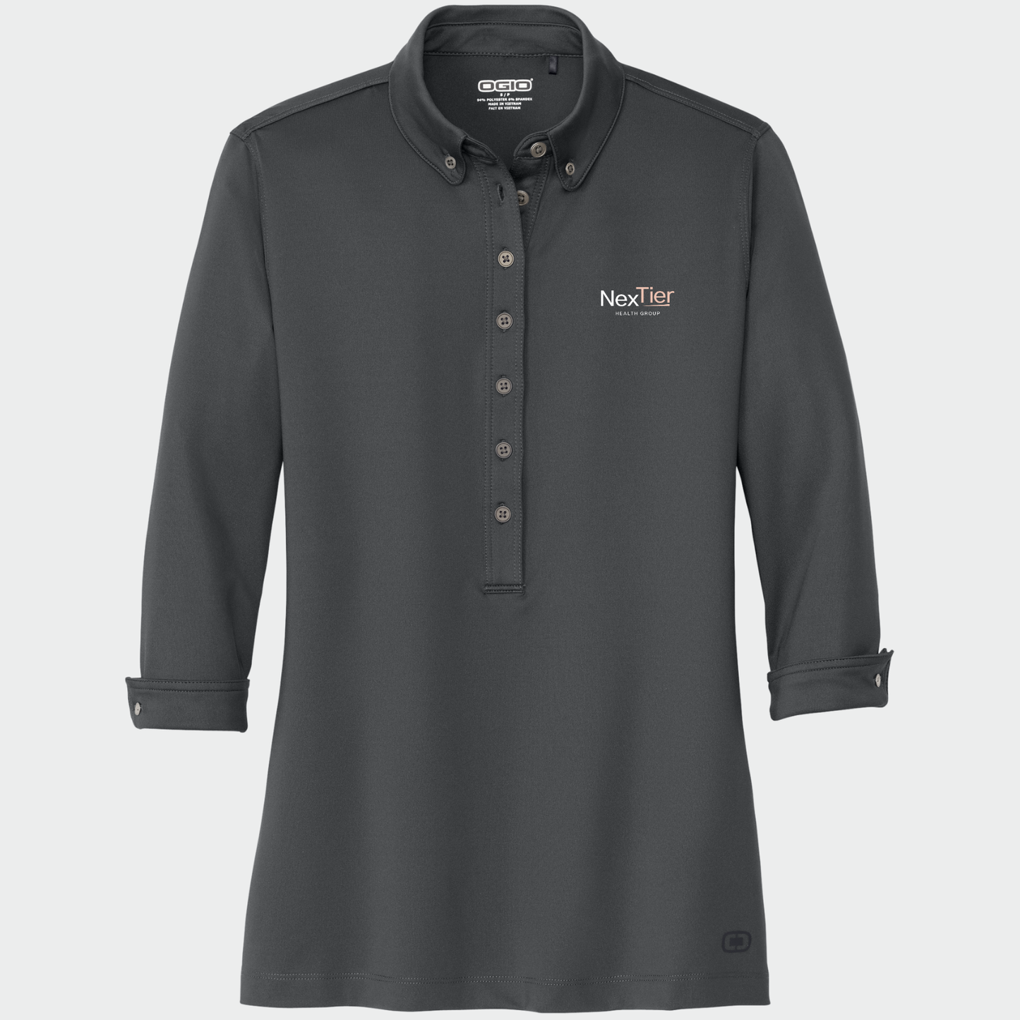 NexTier: Women's Embroidered Gauge Polo