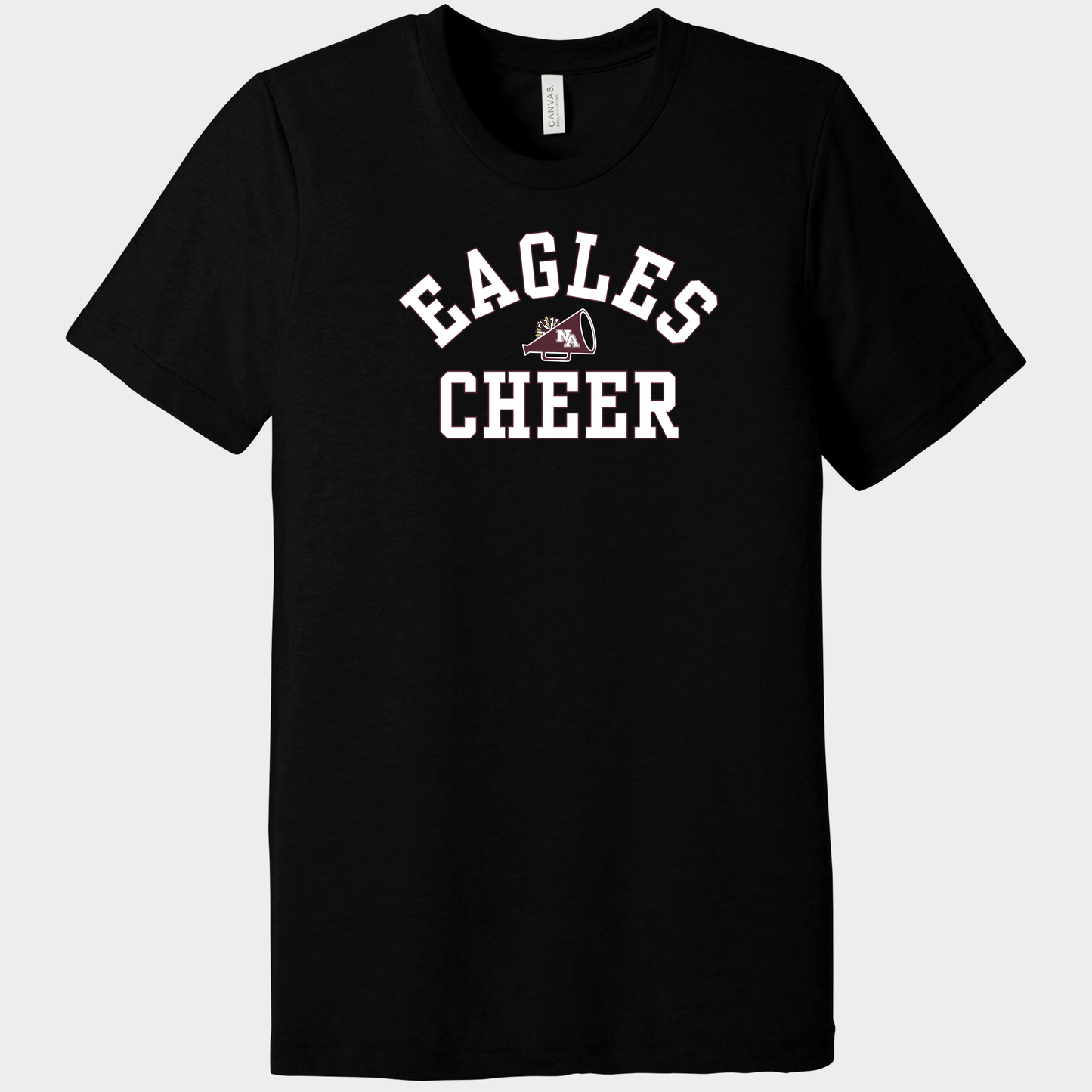 NAYCheer: Eagles Cheer Megaphone Triblend Tee
