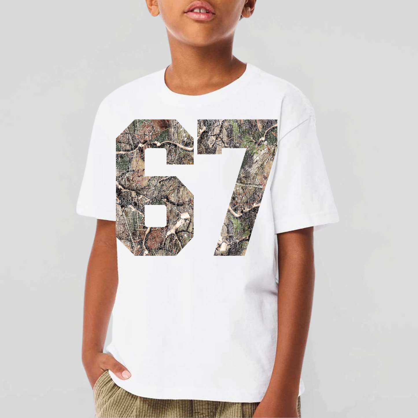 Lucky Number *distressed graphic* 6oz Heavyweight T-Shirt