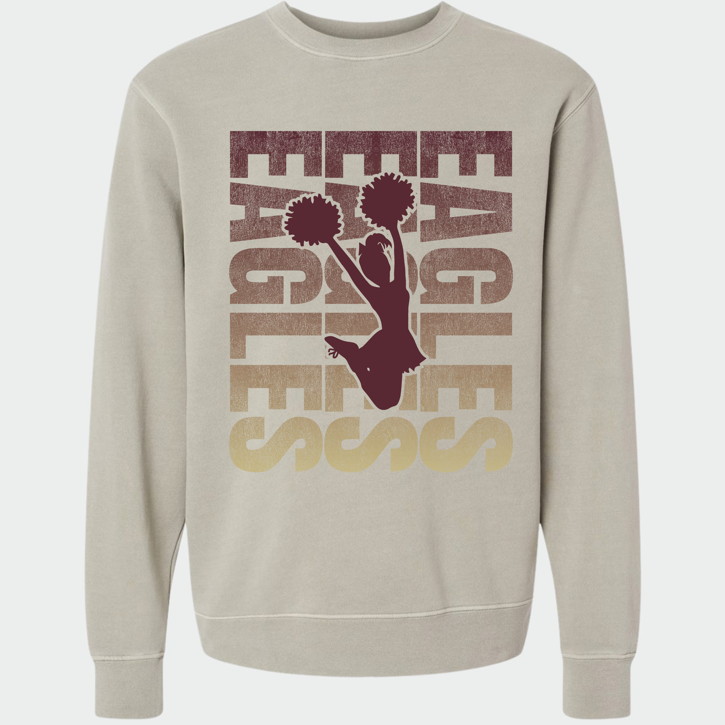 NAYCheer: Pigment-Dyed Crew Sweatshirt