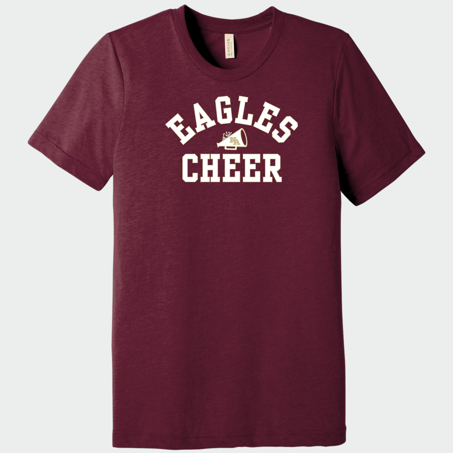 NAYCheer: Eagles Cheer Megaphone Triblend Tee