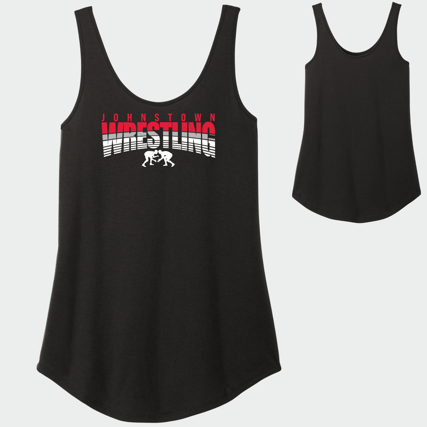 JYAA: Johnstown Wrestling Women's Triblend Tank Top