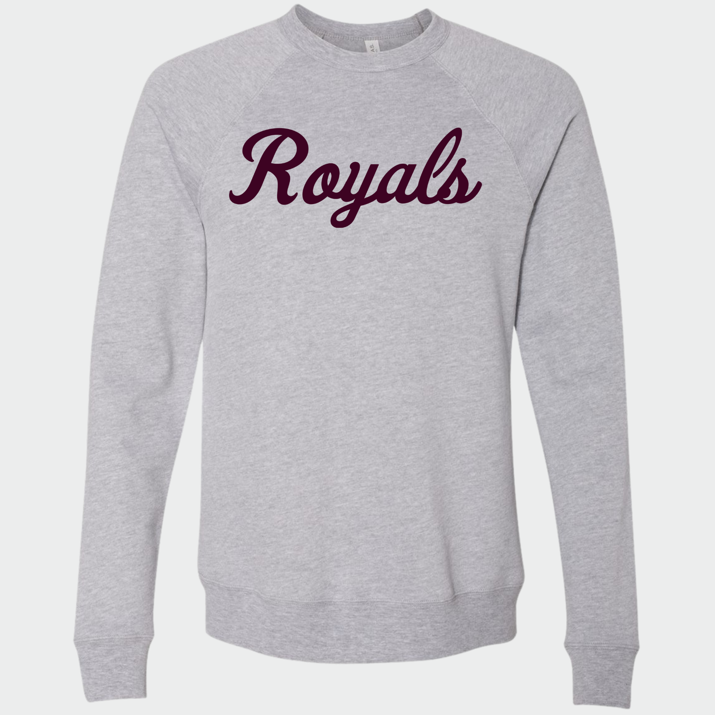 TCR: Royals Script, Sponge Fleece Sweatshirt