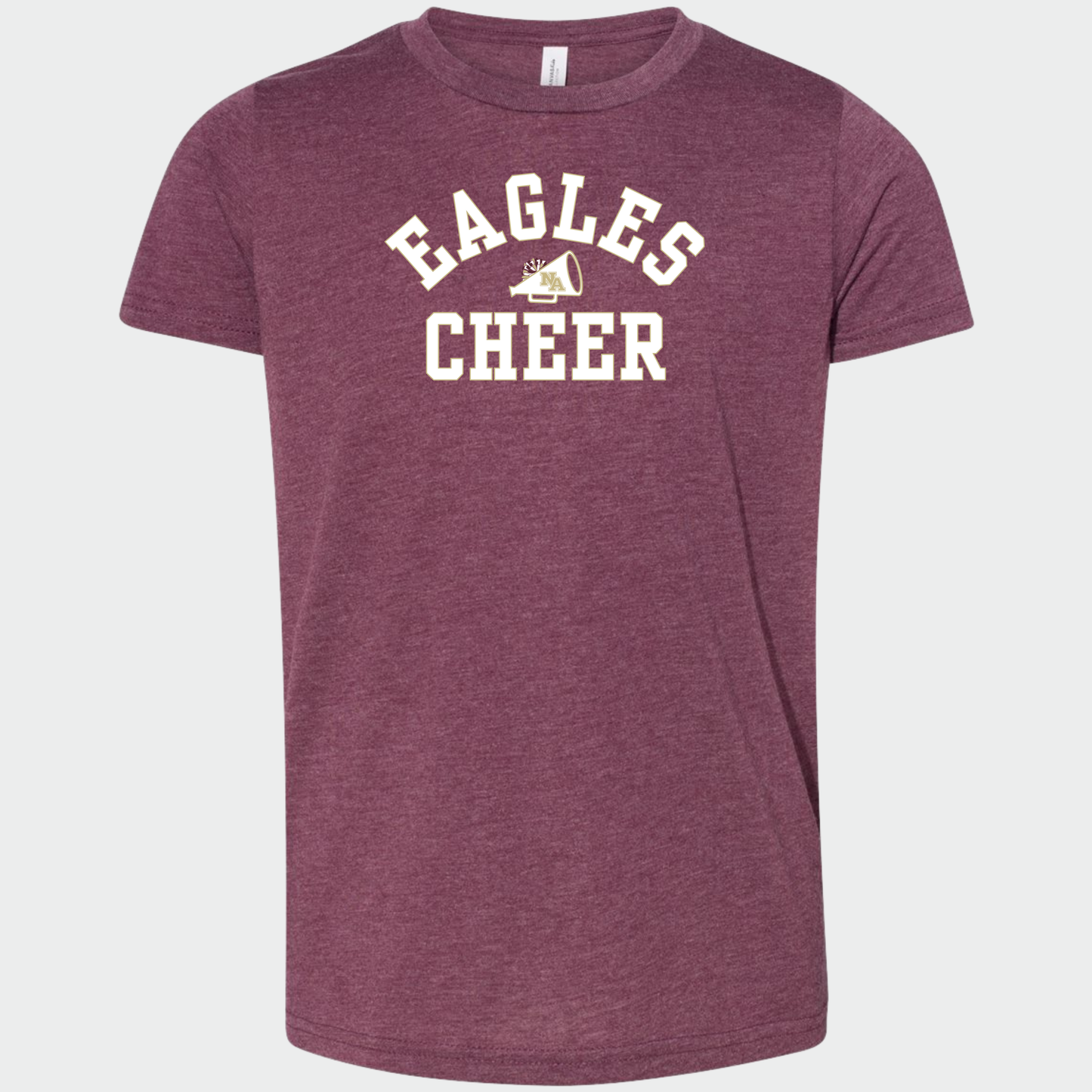 NAYCheer: Eagles Cheer Megaphone Triblend Tee