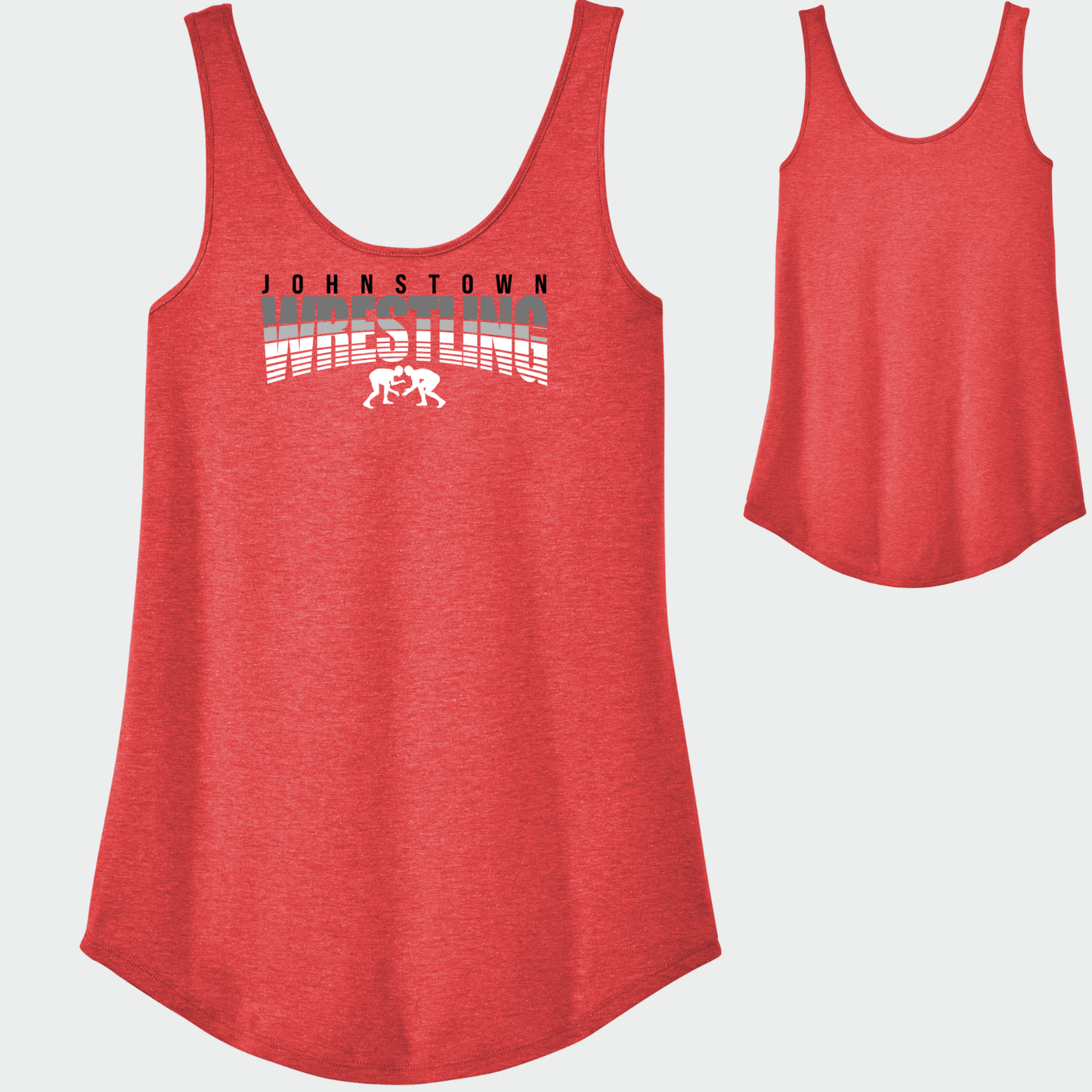 JYAA: Johnstown Wrestling Women's Triblend Tank Top