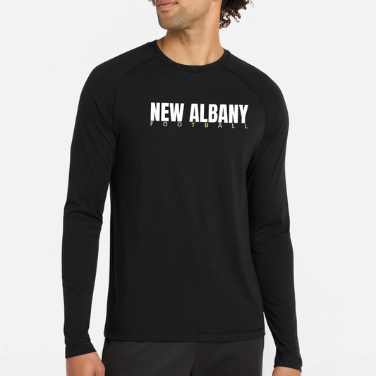NAFootball: Long Sleeve Triblend Tech Tee