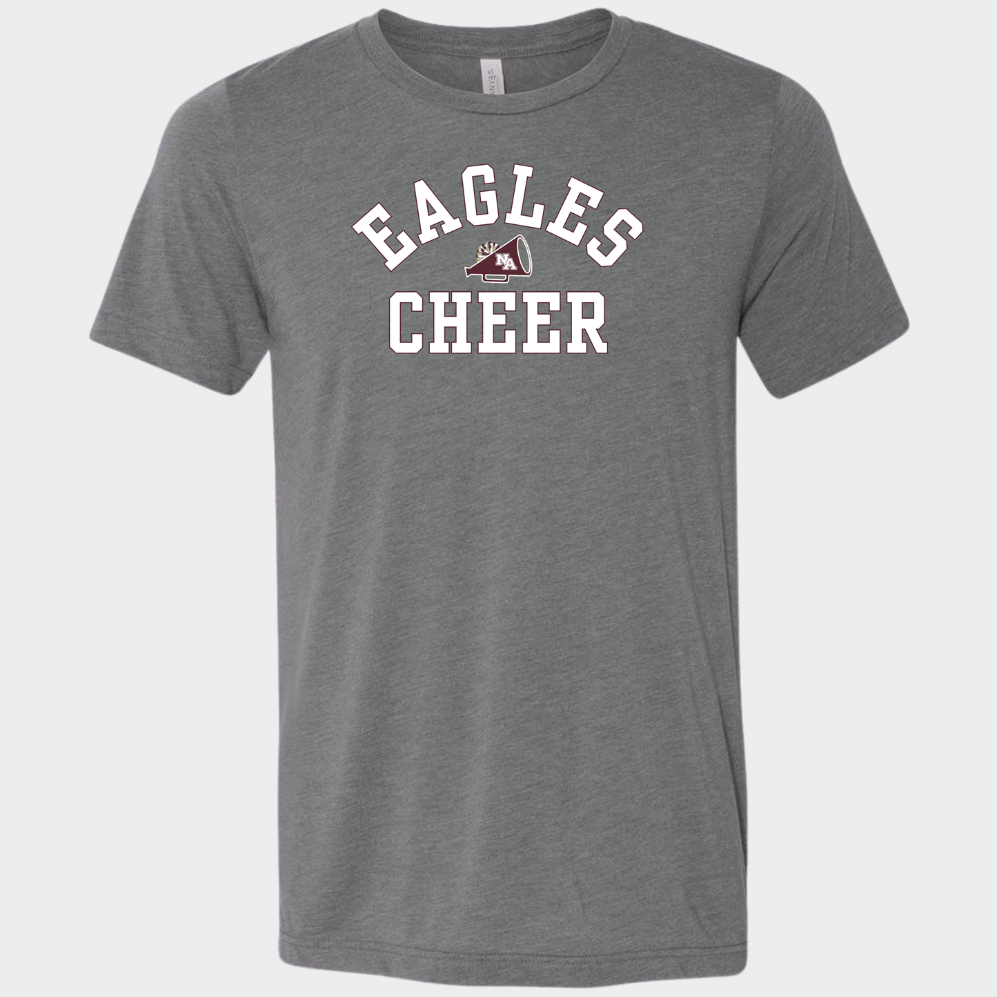 NAYCheer: Eagles Cheer Megaphone Triblend Tee